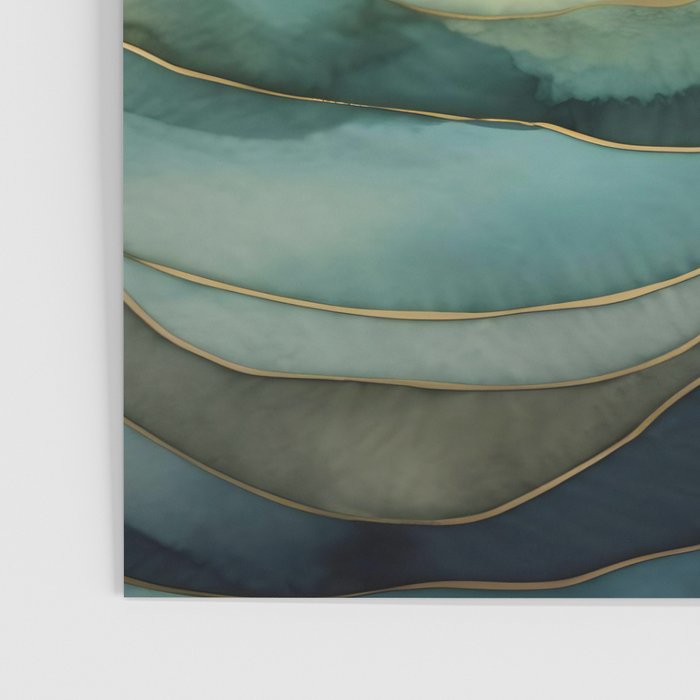 Landscape of Oceanic Rhythm Poster Gallery Image 3