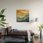 Landscape of Oceanic Rhythm Wood Wall Art Gallery Image 2
