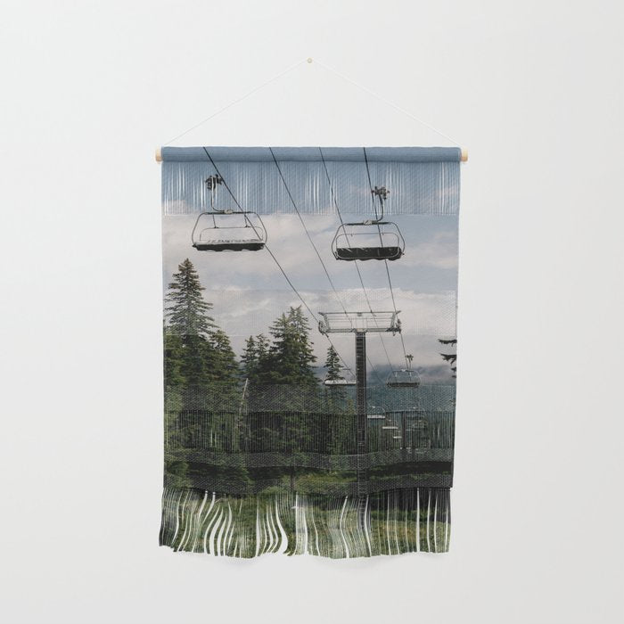 Forest Chairlift Wall Hanging Gallery Image 1