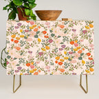 Botanical Cloisonne Garden Cream Credenza Gallery Image 1