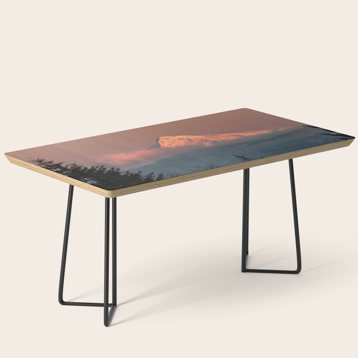 Mount Hood Pastel Sunset - Nature Photography Coffee Table Gallery Image 1