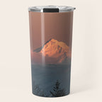 Mount Hood Pastel Sunset - Nature Photography Travel Mug Gallery Image 1
