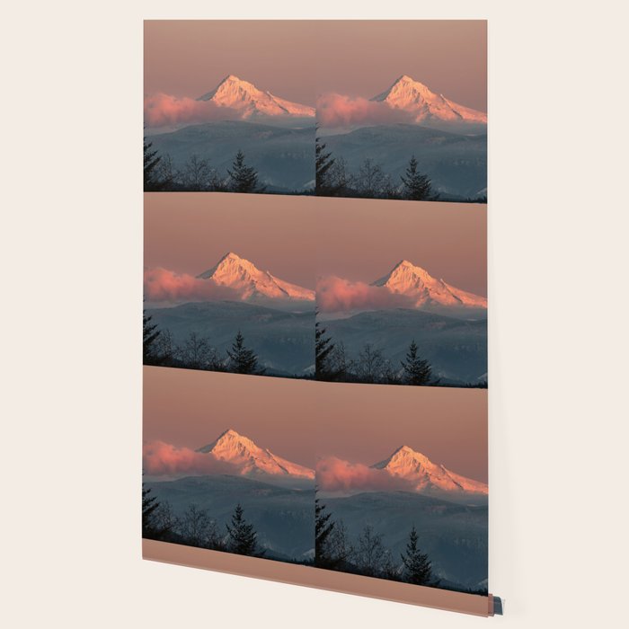 Mount Hood Pastel Sunset - Nature Photography Wallpaper Gallery Image 2