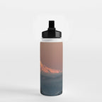 Mount Hood Pastel Sunset - Nature Photography Water Bottle Gallery Image 2