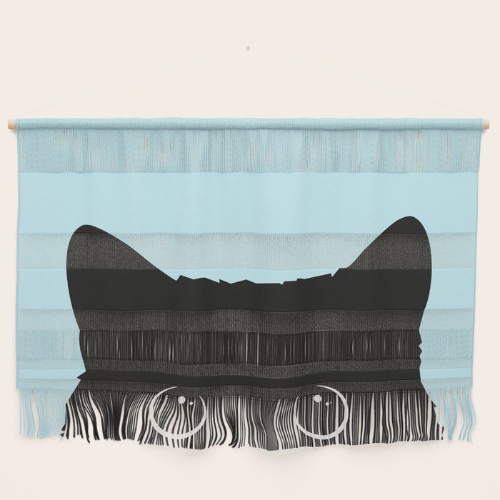 Black cat I Wall Hanging Gallery Image 1