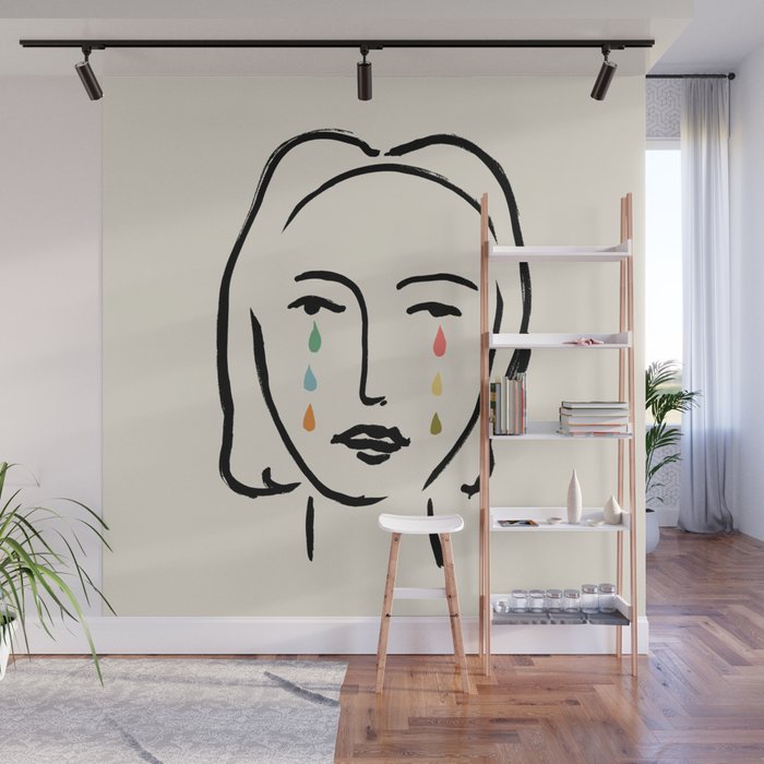 Bright eyes Wall Mural Gallery Image 1