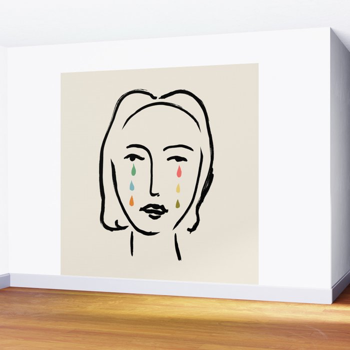 Bright eyes Wall Mural Gallery Image 2