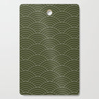 Waves (Olive) Cutting Board Gallery Image 1