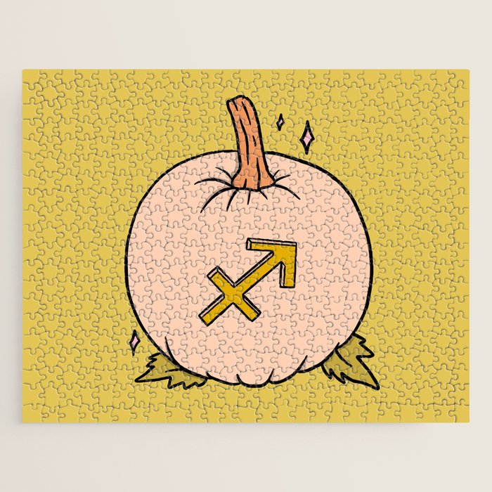 Sagittarius Pumpkin Jigsaw Puzzle Gallery Image 1