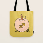 Sagittarius Pumpkin Tote Bag Gallery Image 1