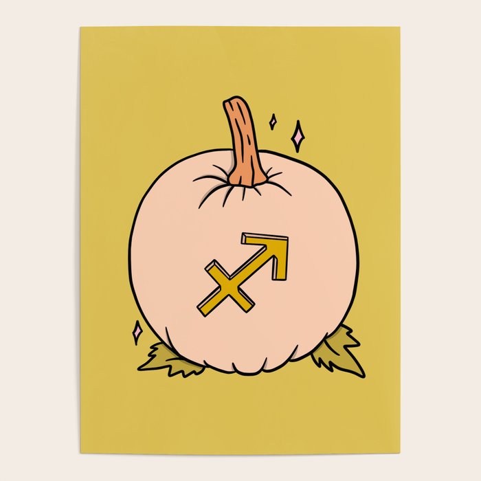 Sagittarius Pumpkin Poster Gallery Image 4