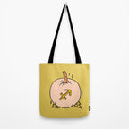 Sagittarius Pumpkin Tote Bag Gallery Image 2