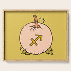 Sagittarius Pumpkin Serving Tray Gallery Image 1