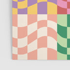Colorful Checker Patchwork Poster Gallery Image 3