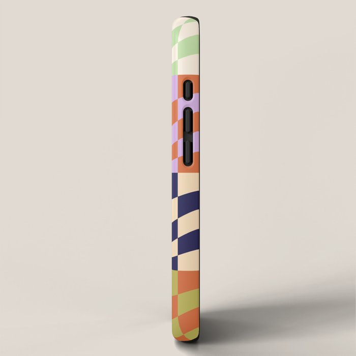 Colorful Checker Patchwork iPhone Case Gallery Image 2