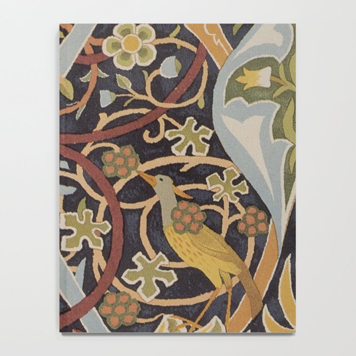 William Morris Vintage Bullerswood Birds Notebook Gallery Image 4