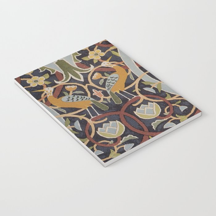 William Morris Vintage Bullerswood Birds Notebook Gallery Image 3