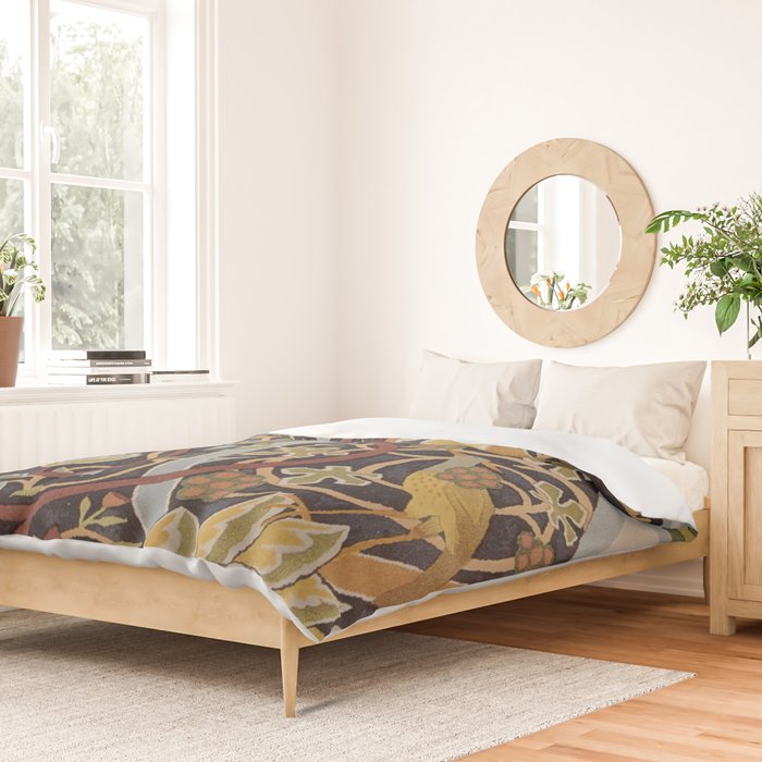 William Morris Vintage Bullerswood Birds Duvet Cover Gallery Image 2