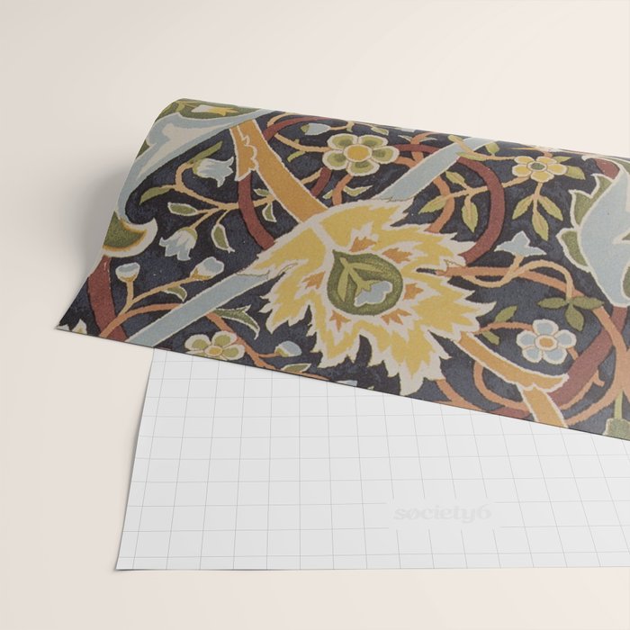 William Morris Vintage Bullerswood Birds Wrapping Paper Gallery Image 2