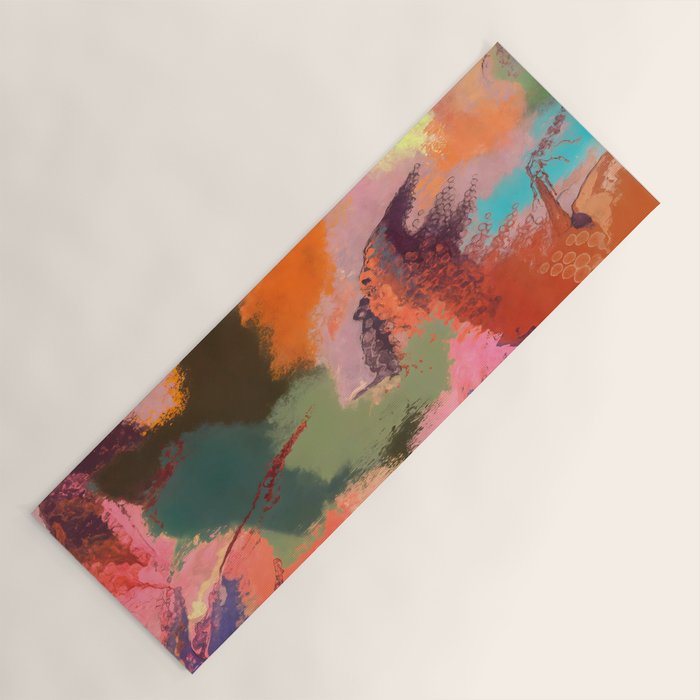 A Maroon Dream Yoga Mat Gallery Image 1