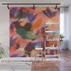 A Maroon Dream Wall Mural Gallery Image 1