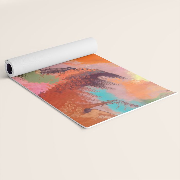 A Maroon Dream Yoga Mat Gallery Image 2