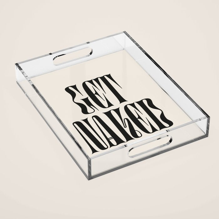 Get Naked Acrylic Tray Gallery Image 1