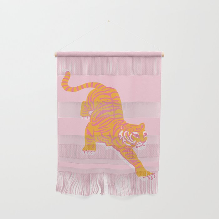 Year of the Tiger - Pink/Orange Wall Hanging Gallery Image 1