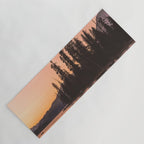 Forest Island at the Lake - Nature Photography Yoga Mat Gallery Image 1