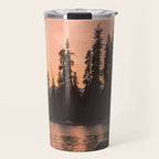 Forest Island at the Lake - Nature Photography Travel Mug Gallery Image 1