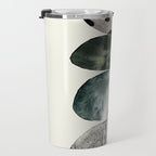 Stacked Pebbles On The Beach Travel Mug Gallery Image 3