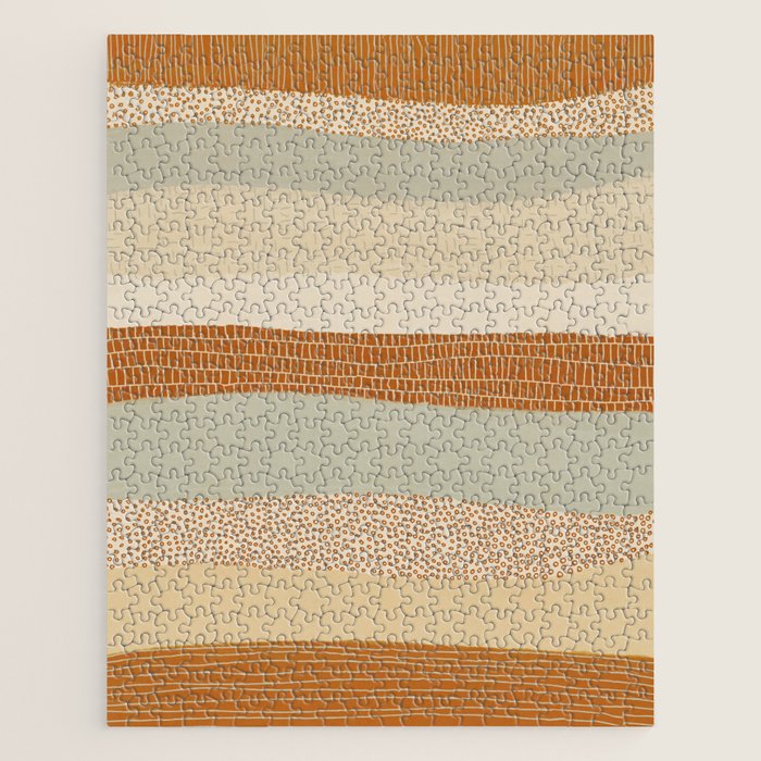 Neutral Abstract Pattern #5 Jigsaw Puzzle Gallery Image 1