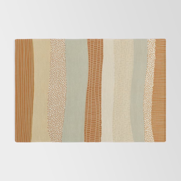 Neutral Abstract Pattern #5 Rug Gallery Image 2