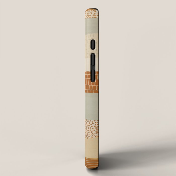 Neutral Abstract Pattern #5 iPhone Case Gallery Image 2