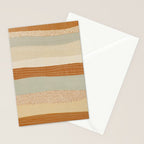 Neutral Abstract Pattern #5 Stationery Card Gallery Image 2