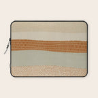 Neutral Abstract Pattern #5 Laptop Sleeve Gallery Image 1