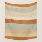 Neutral Abstract Pattern #5 Wall Tapestry Gallery Image 4
