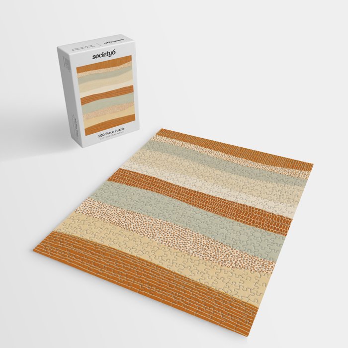 Neutral Abstract Pattern #5 Jigsaw Puzzle Gallery Image 2
