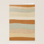 Neutral Abstract Pattern #5 Stationery Card Gallery Image 2