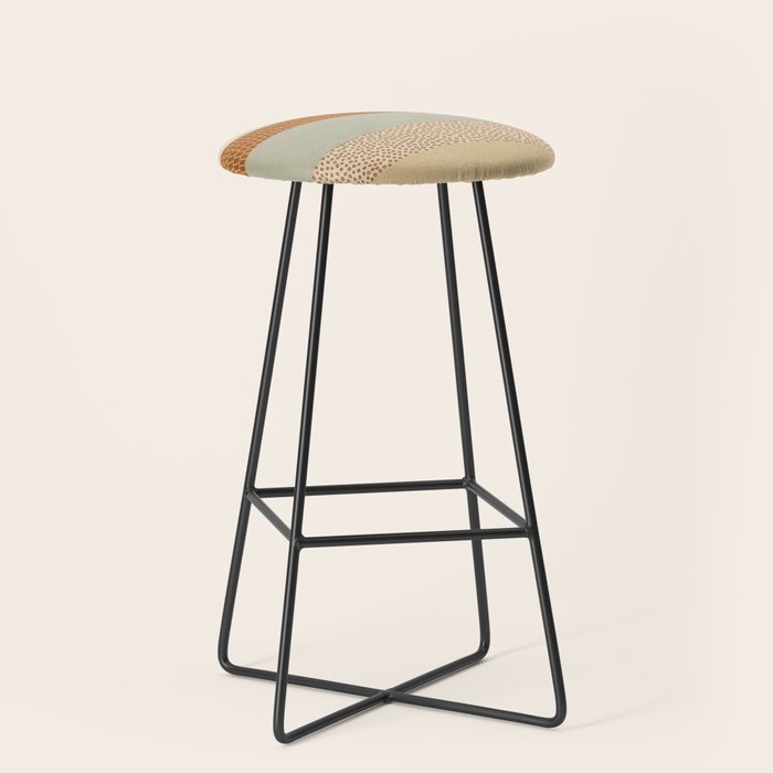 Neutral Abstract Pattern #5 Stool Gallery Image 1