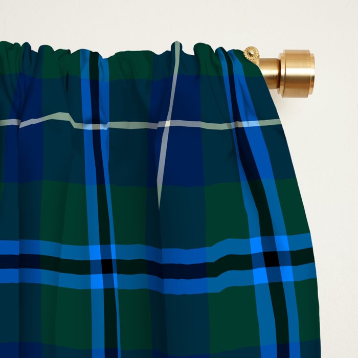 Clan Douglas Tartan (Modern) Window Curtain Gallery Image 2