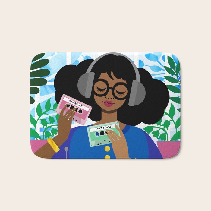 Cassette Player Bath Mat Gallery Image 1