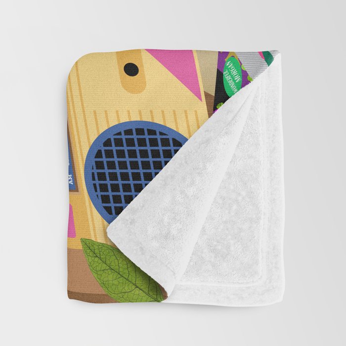 Cassette Player Throw Blanket Gallery Image 3