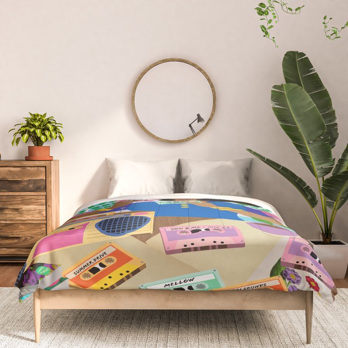 Cassette Player Comforter Gallery Image 3