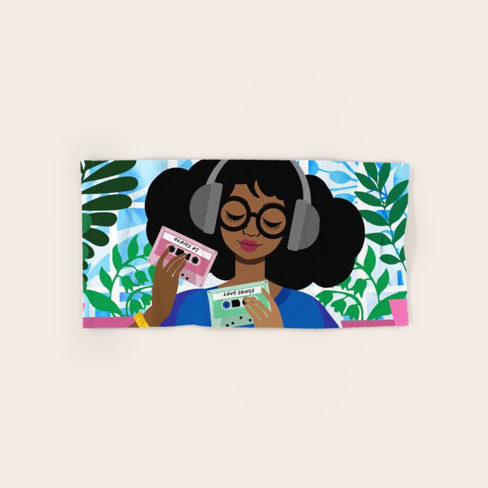 Cassette Player Bath Towel Gallery Image 1