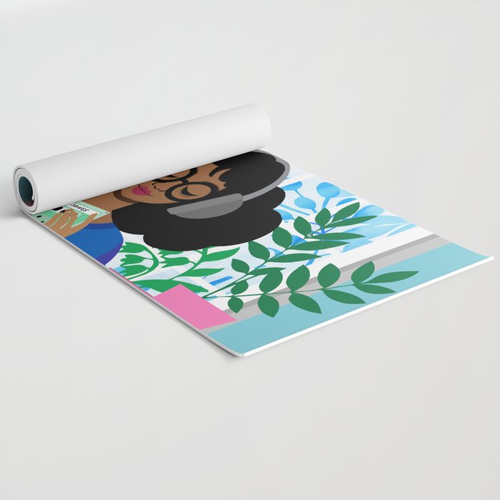 Cassette Player Yoga Mat Gallery Image 2