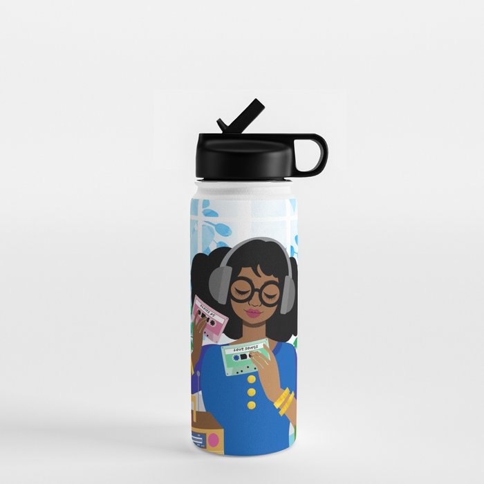 Cassette Player Water Bottle Gallery Image 1