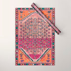 Traditional Moroccan Berber Artwork Design E17 Wrapping Paper Gallery Image 1