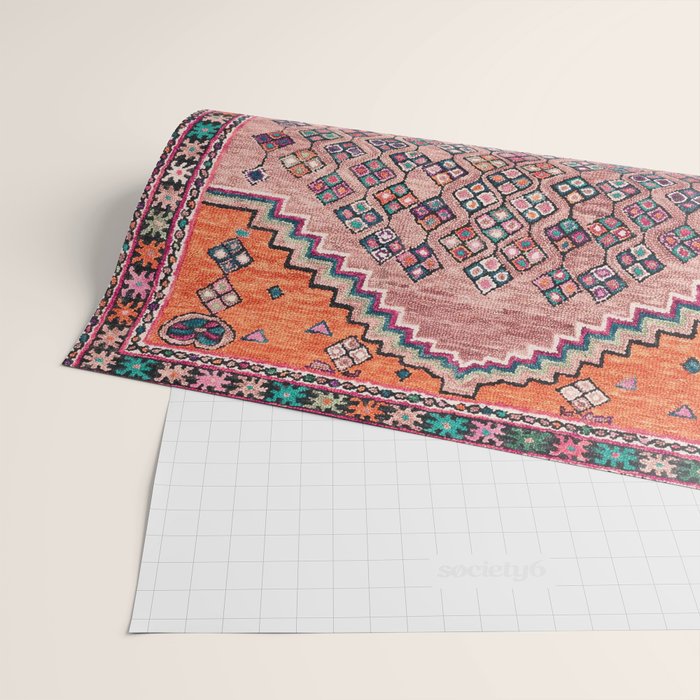 Traditional Moroccan Berber Artwork Design E17 Wrapping Paper Gallery Image 2