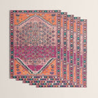 Traditional Moroccan Berber Artwork Design E17 Wrapping Paper Gallery Image 3